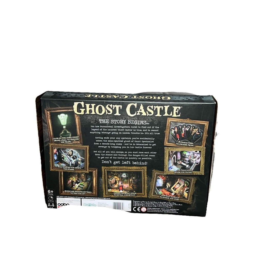Ghost Castle Board Game COMPLETE Buffalo Games 2020 Party Family Scary Halloween - Picture 2 of 5